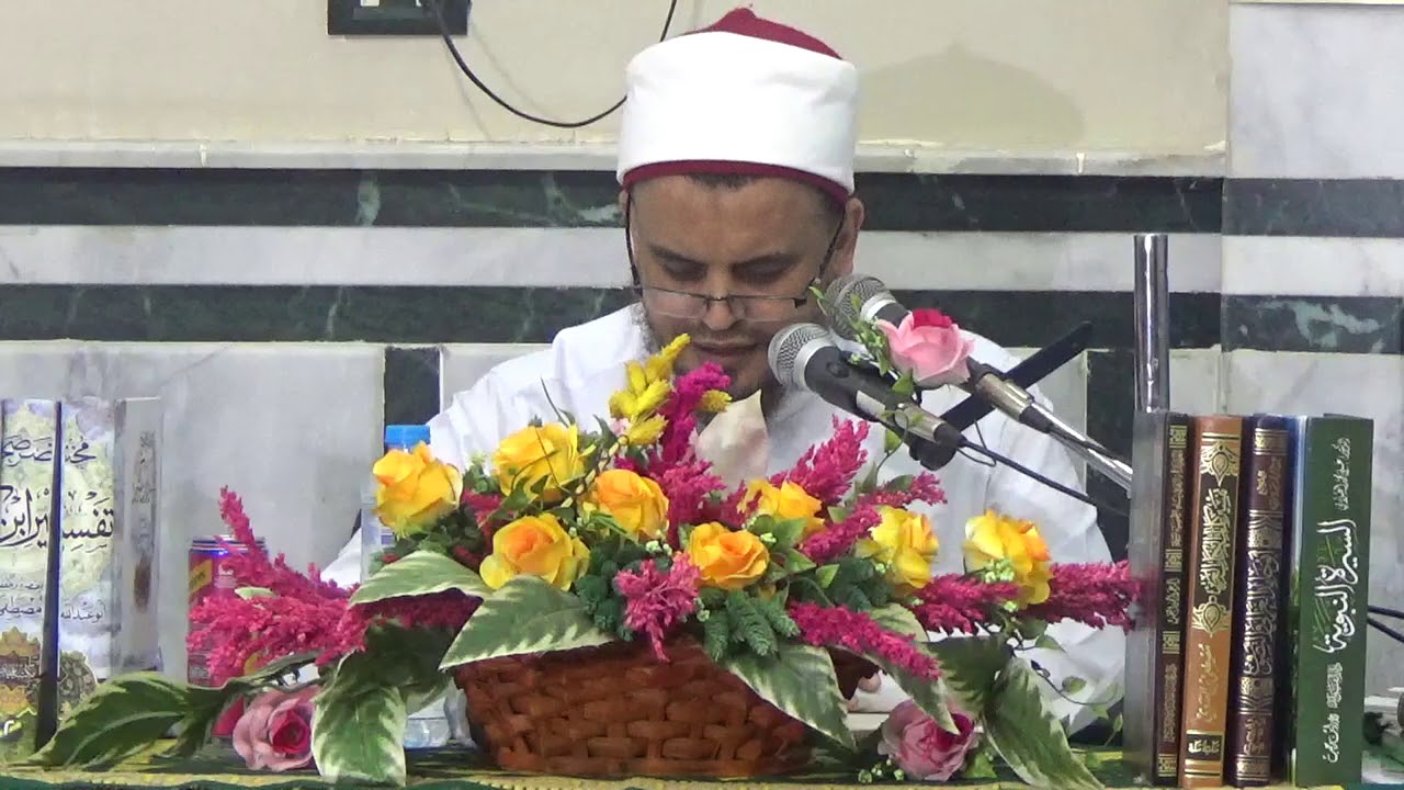اللقاء(7)من مختصر الأخضري شرح الأزهري :التعريف بالشارح د/عبدالمنعم إبراهيم أبو عايش
