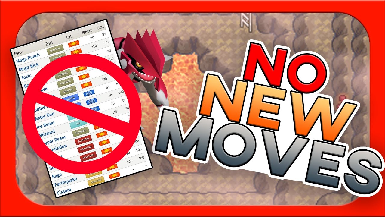 Can You Beat Pokemon Ruby Plus Without Learning Any New Moves ?! (no items, rom hack)