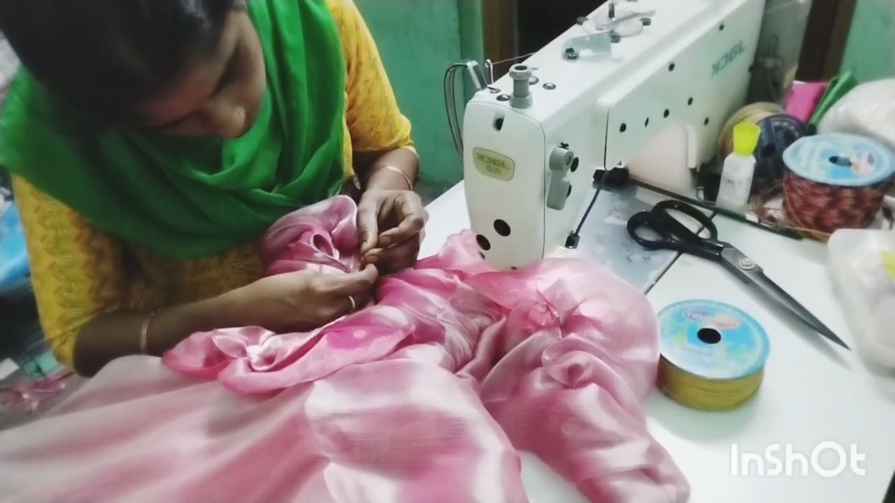 #New model frock design ela try cheandi  chala##