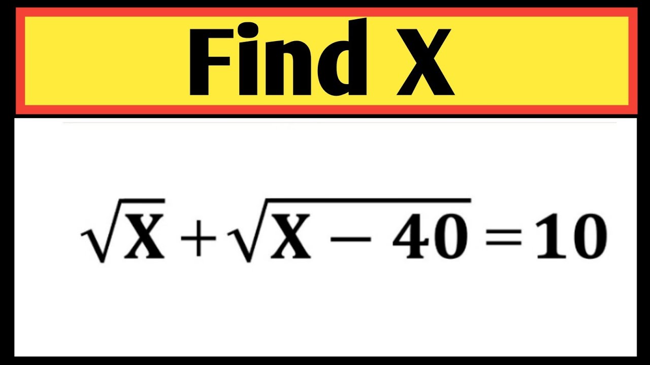Olympad mathematics|Nice algebra math simplification| Find the value of X 