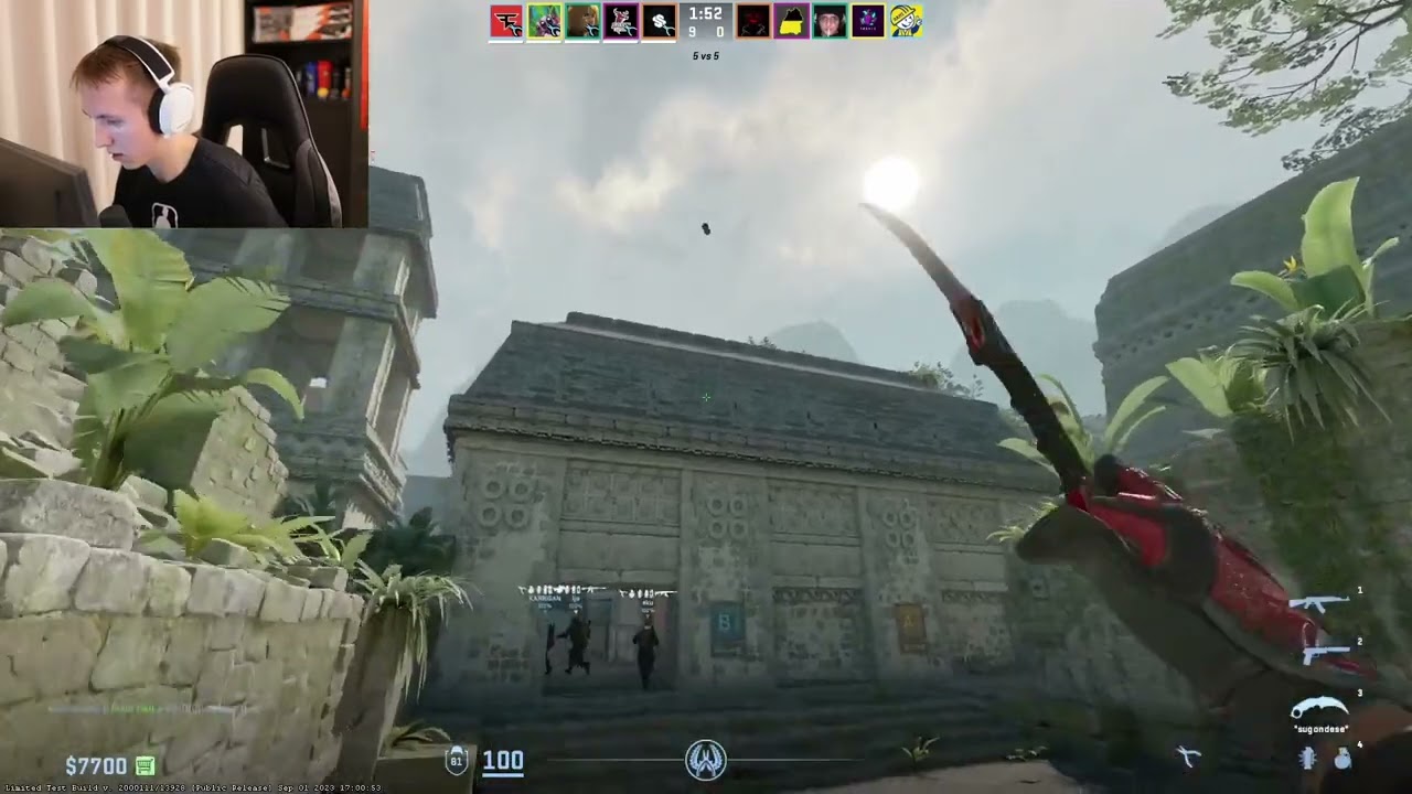 ropz Ancient Elbow Smoke From CT Spawn - CS2