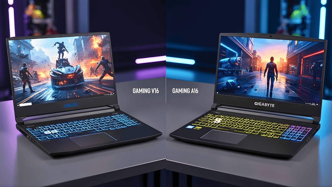 Asus Gaming V16 vs Gigabyte Gaming A16 | the Ultimate Student Laptop Showdown for 2025
