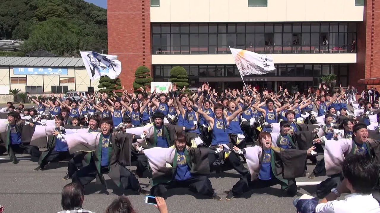 20140928長崎大学突風「わだち」お披露目川棚公会堂②