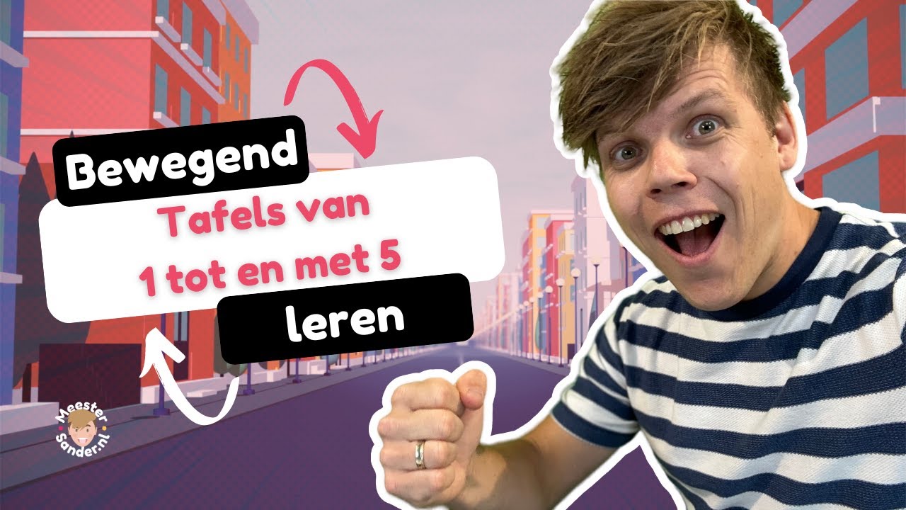 Tafels oefenen - Tafels van 1 tot en met 5 - Bewegend leren - Tafelsprint