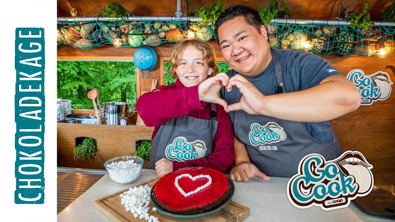 Chokoladekage med hemmelig ingrediens til valentinsdag | GoCook by Coop