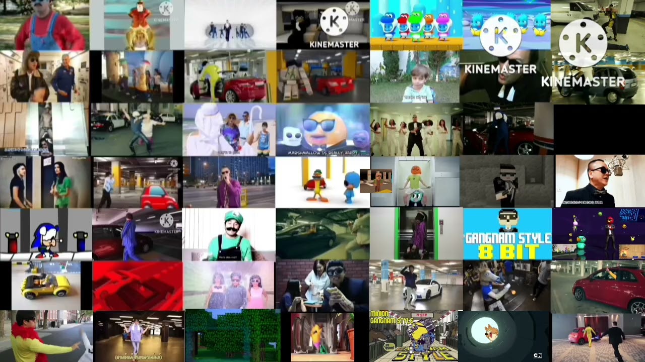 Gangnam Style 50 Mashup