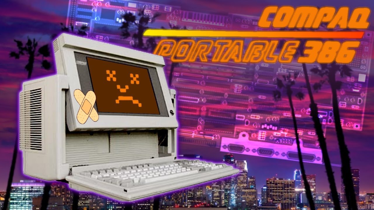 Compaq Portable 386/20. Внезапный ремонт