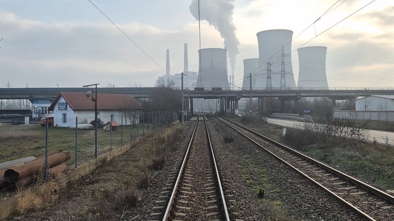 Train Rear-view Filiași - Turceni - Rovinari - Târgu Jiu / IR 1925 / L 221