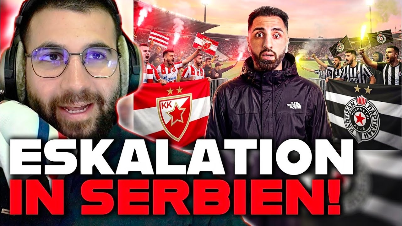 WIE IST SOWAS ÜBERHAUPT MÖGLICH?! 😱😨 Roter Stern Belgrad vs. Partizan Derby 🔥 || MertAbiReacts 