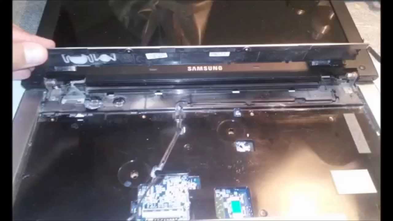 Разборка Samsung NP-R25E/Disassembly Samsung NP-R25E