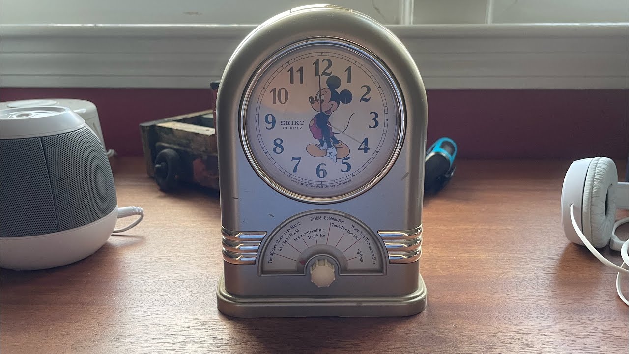Seiko Disneytime Alarm Clock