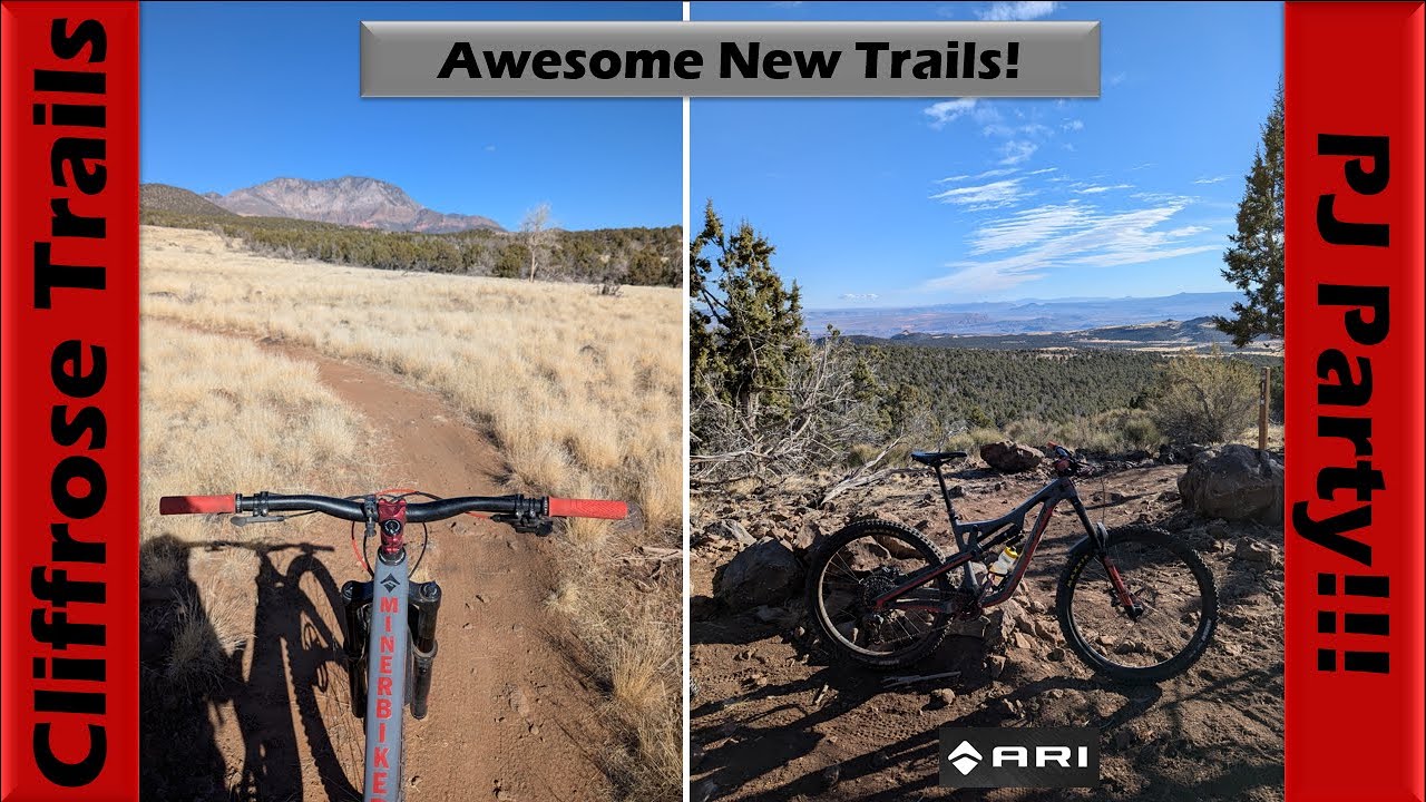 PJ Party & new Cliffrose Trails are Awesome! | Mountain Biking St. George, Utah