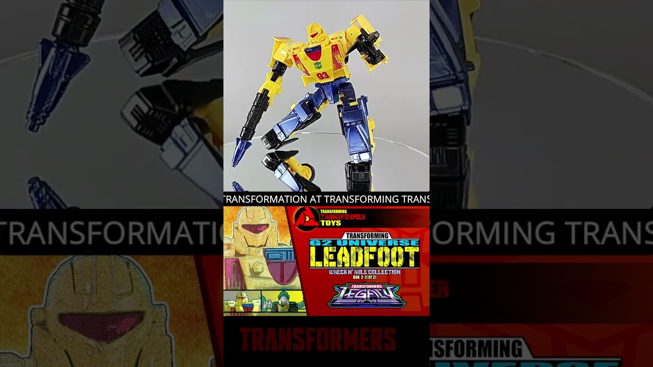 Preview of Transformers LEADFOOT Transformation #shorts
