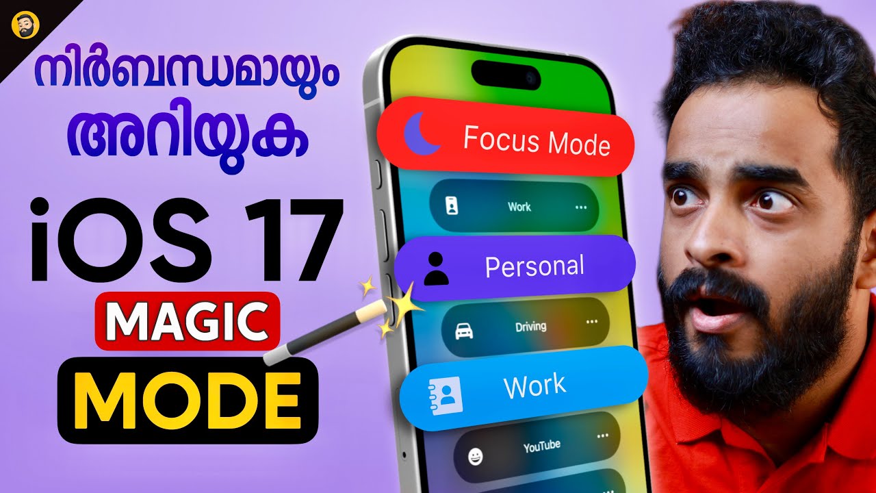 iPhone Focus Mode Explained | Productivity | Settings | Malayalam