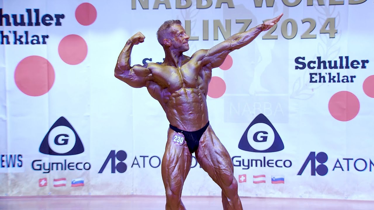 Tim Rosiek (UK), NABBA Worlds 2024 - Men Amateurs Overall Winner