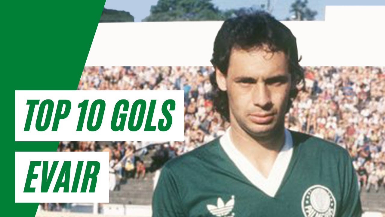 Top 10: Gols de EVAIR - Os MELHORES GOLS da carreira de EVAIR