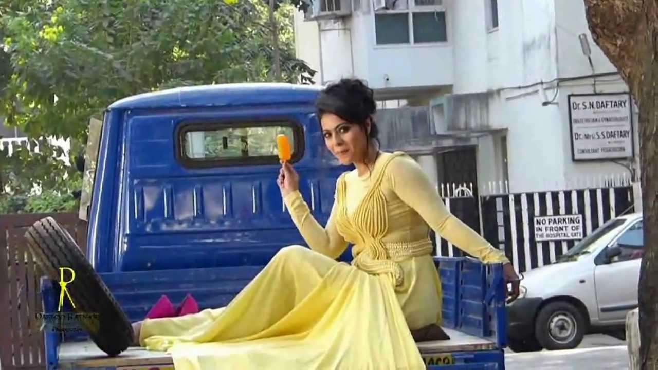 Making Of Kajol Shooting For Dabboo Ratnani's 2013 Calendar