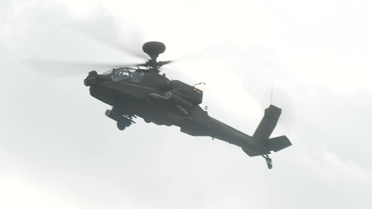 2026 British Army Air Corps Display: AH-64E Apache