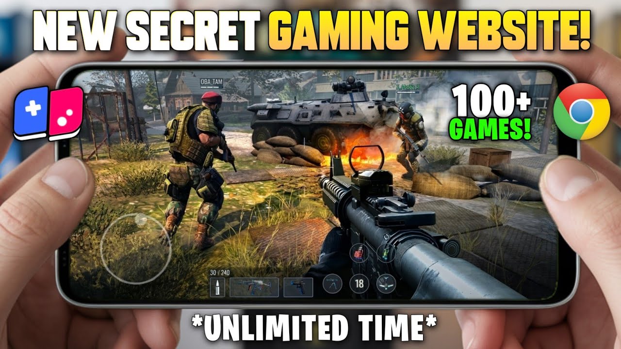 🔥 Nowa SECRET strona internetowa dla graczy! | Graj w nieograniczoną liczbę gier na dowolnym urzą...