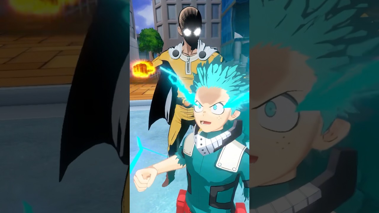 Saitama Vs Deku &ldquo;Anime Omegle Showdown!&rdquo; #onepunchman #mha #anime