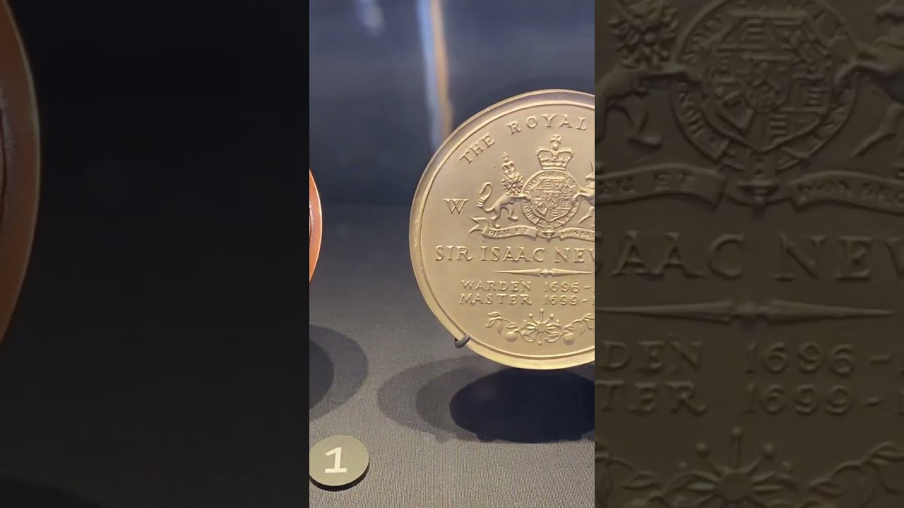 SIR ISSAC NEWTON COIN