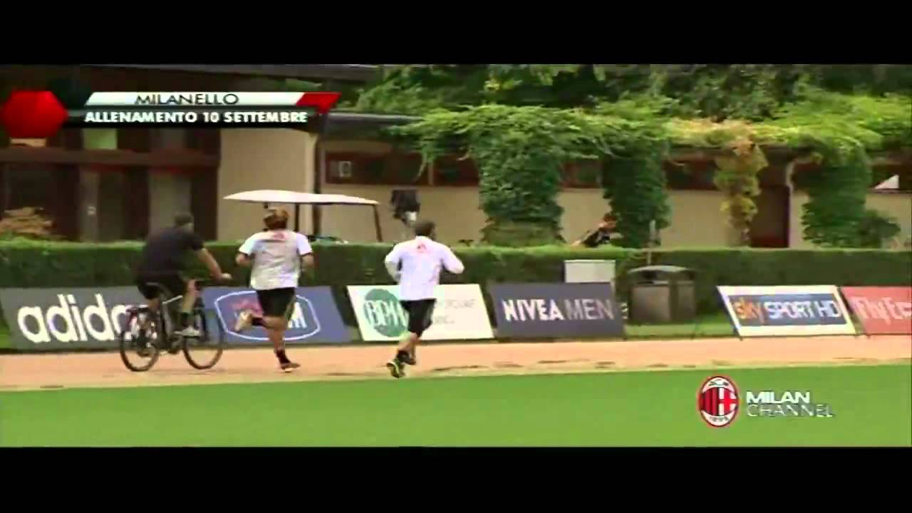 Morning Training at Milanello 10-09-2013