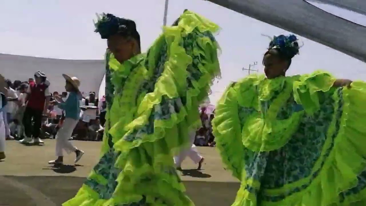 1ra muestra de danza Centro de Interés Valores y tradiciones palmirenses. IED RURAL DE PALMIRA 