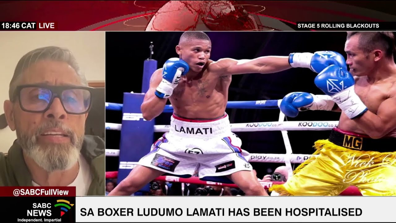 Hospitalisation of SA boxer Ludumo Lamati: Larry Wainstein