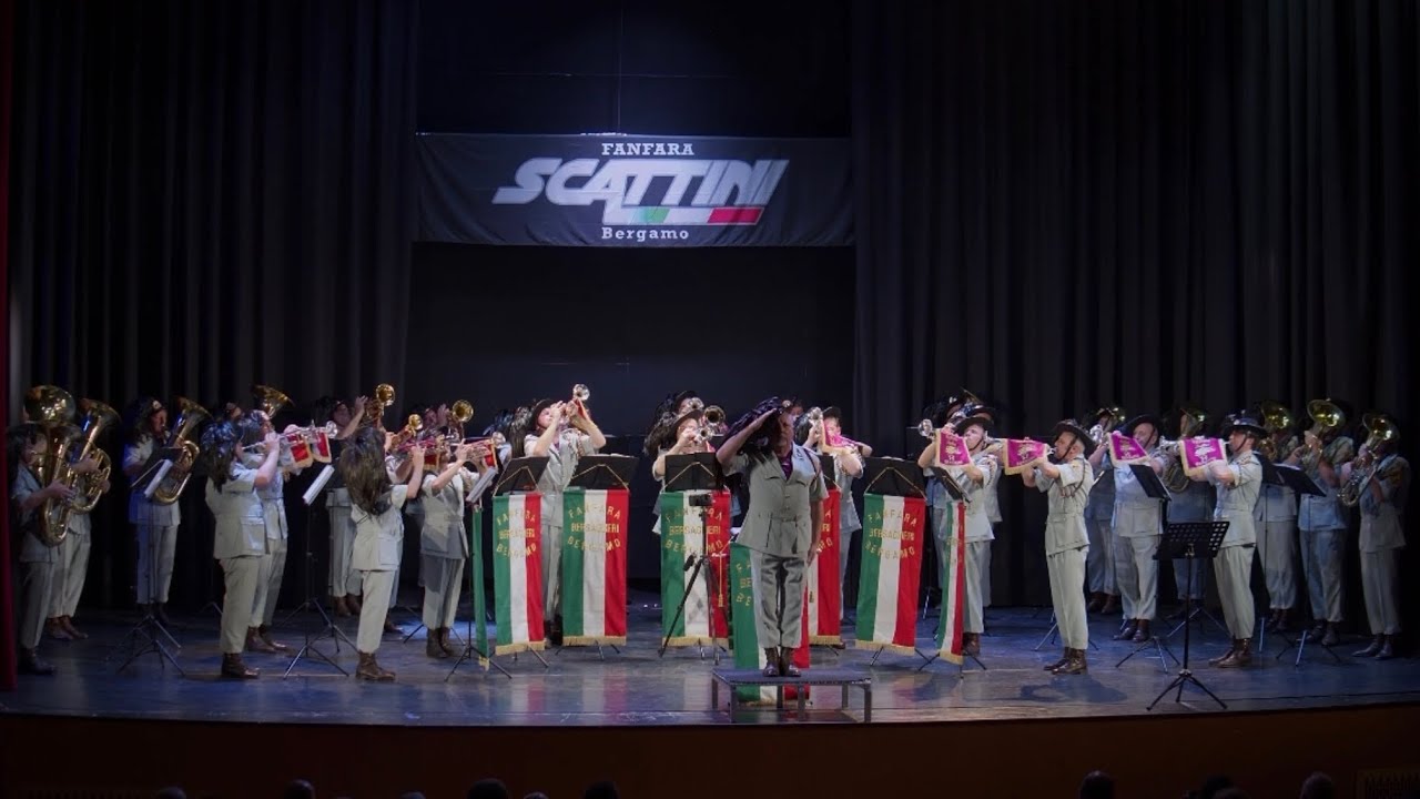 La Variata del Bersagliere - La Scattini in Concerto - Fanfara Bersaglieri Bergamo 