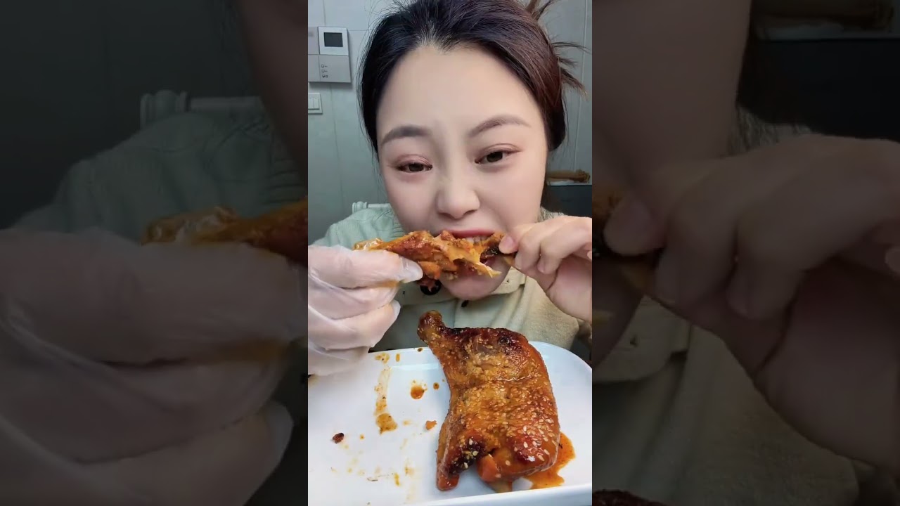 Here comes the grilled chicken leg submitted by the fan baby