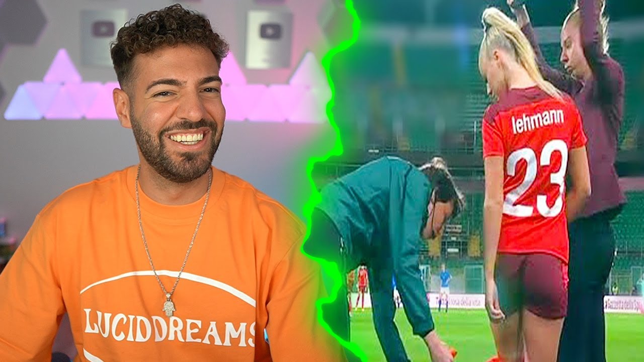 REAKTION auf Die verrücktesten Momente im Frauenfussball😂