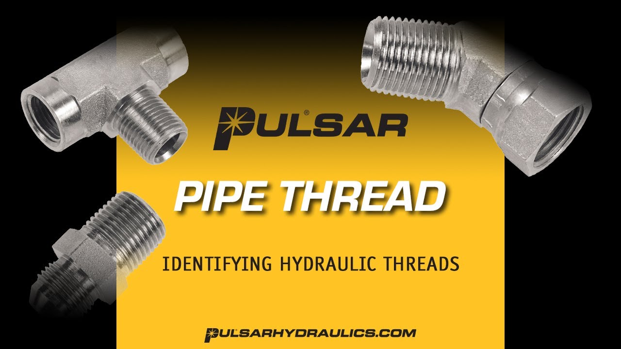 Identifying Hydraulic Threads - National Pipe Taper (NPT)