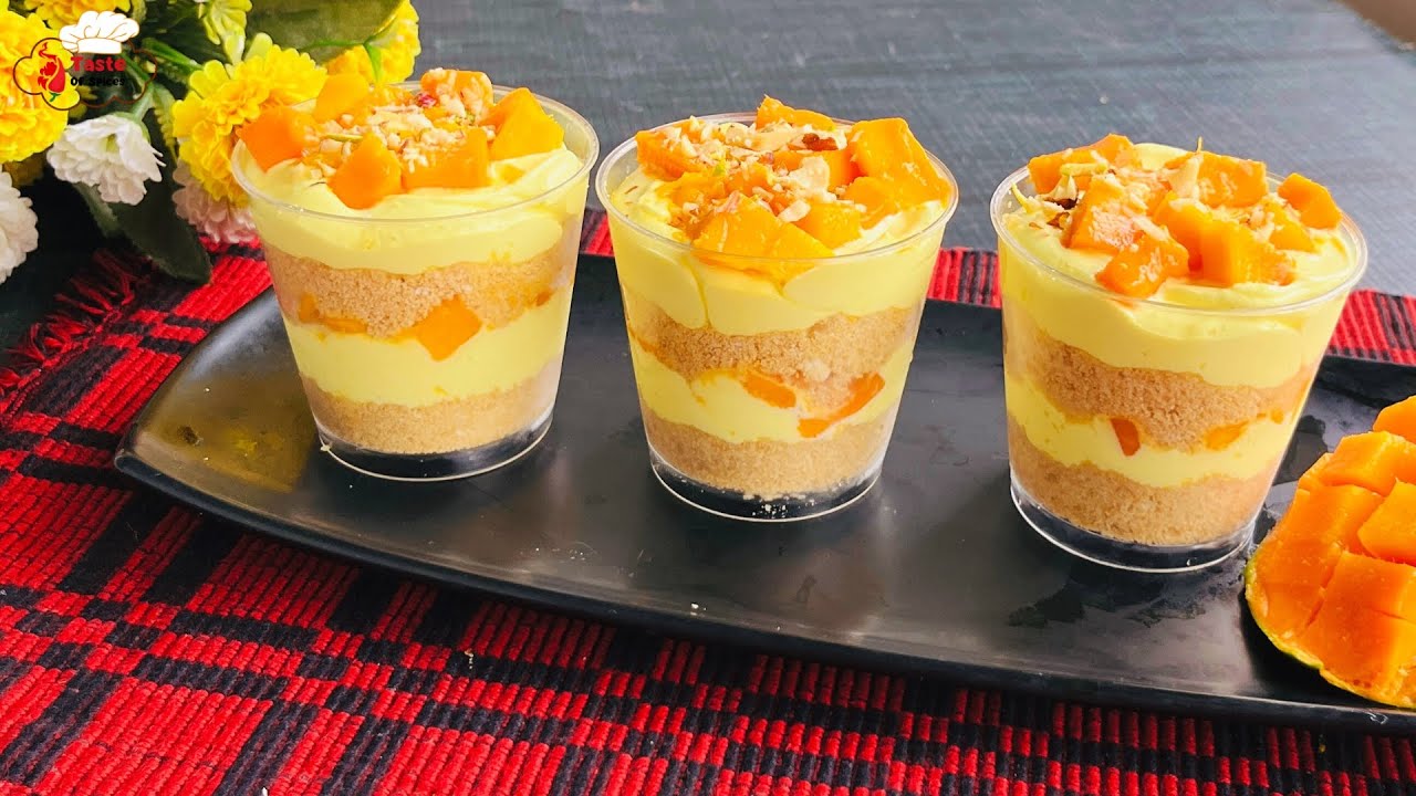 🥭 Mango Graham Float | No-Bake Tropical Dessert That MELTS in Your Mouth!