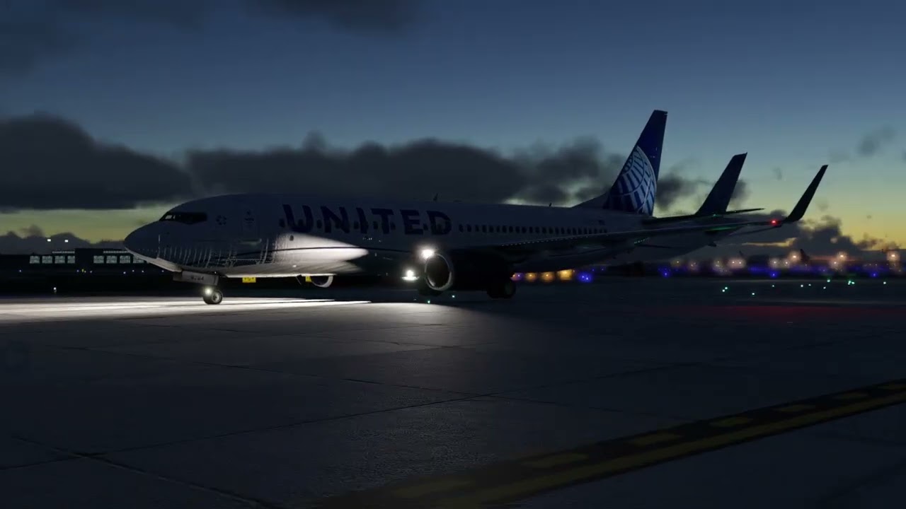XPLANE 12.3 B737 800 UNITED 1196 DEPARTURE KMSY