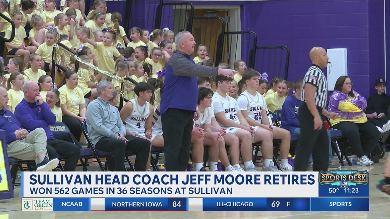 Coach Jeff Moore retires