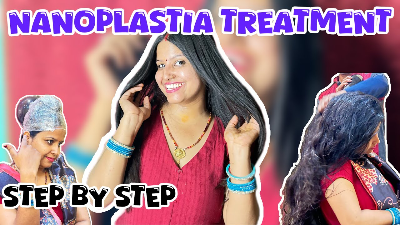 NanoPlastia hair treatment☺️By by Frizzy hair ￼😎