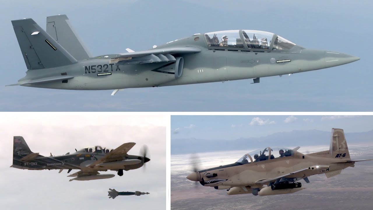 Экспериментальный противопартизанский штурмовик ВВС США - Scorpion, АТ-6, А-29