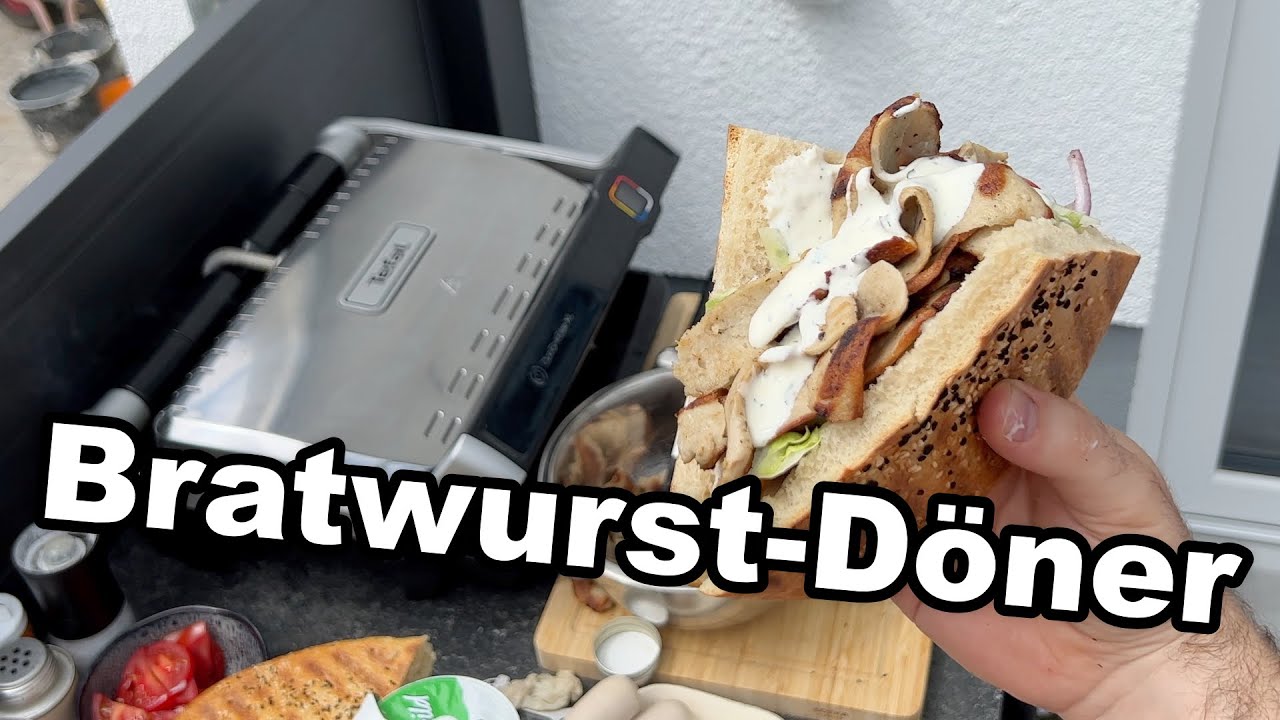 BRATWURST DÖNER IM OPTIGRILL - Dieser Foodtrend ist der Hammer!