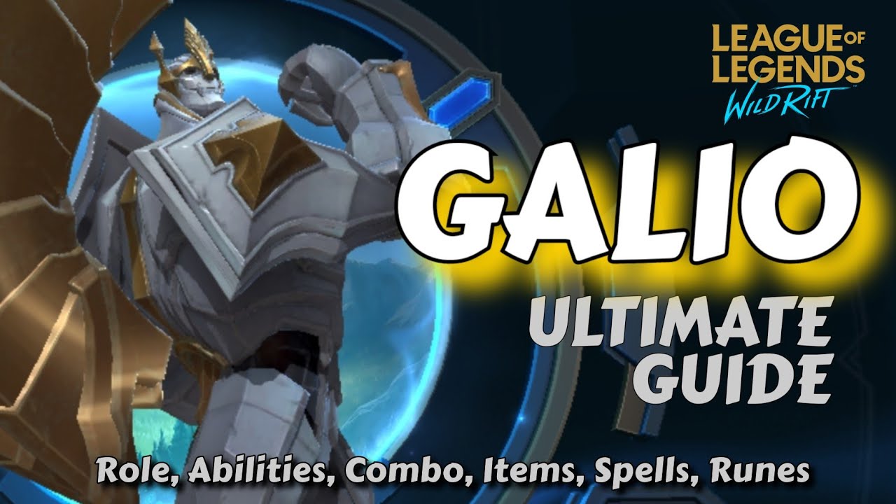 Wild Rift | Galio Ultimate Guide | Watch Full Video and Win 1,000 Wildcores | WRMOVE