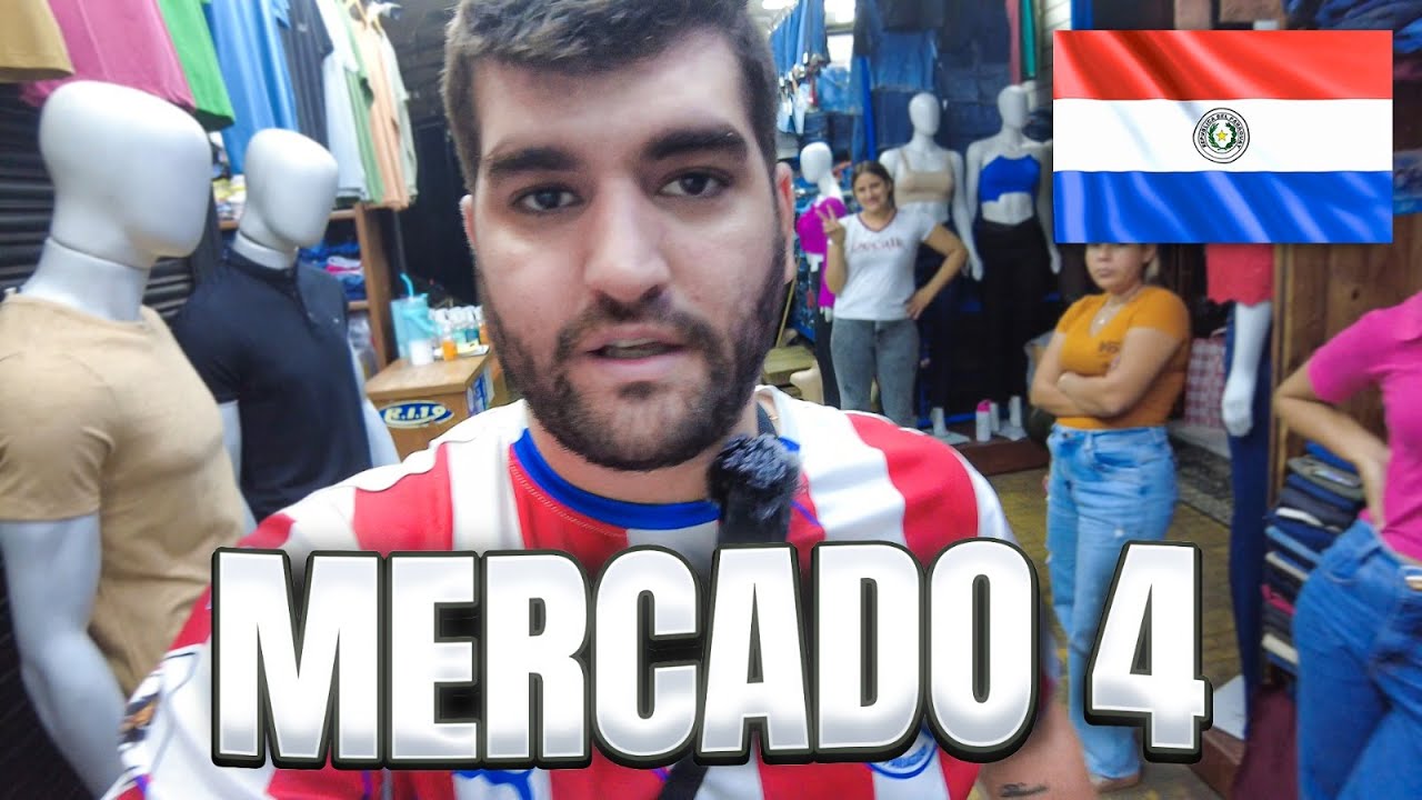 Recorriendo el Mercado 4 de Asunción 🇵🇾 | Caos, precios y tradición paraguaya
