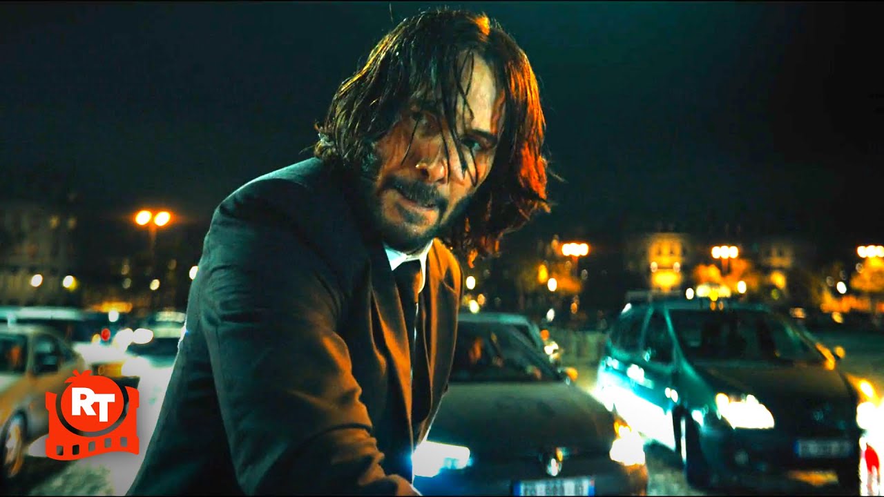 John Wick: Chapter 4 (2023) - Paris Street Fight Scene | Movieclips
