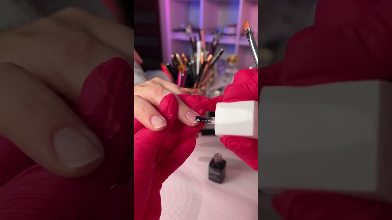Manicure hybrydowy od podstaw.❤️ Zobacz czego potrzebujesz i jak go wykonać.🫶 #manicure #nails