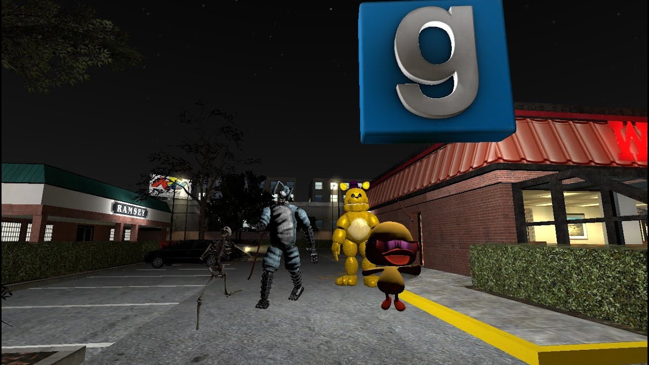 we RUN from bon the rabbit [fnaf Gmod]