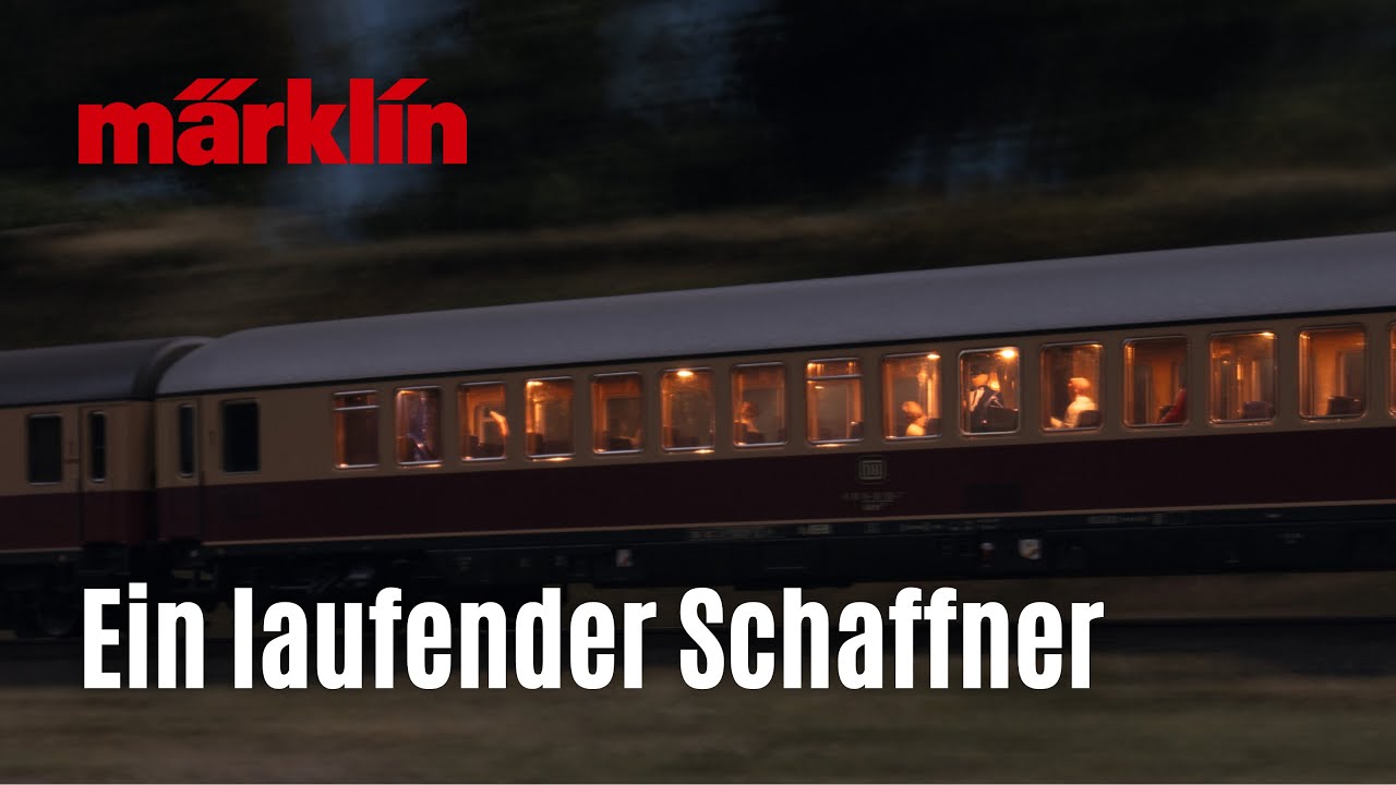 Eine digital schaltbare Schaffnerfigur | M&auml;rklin Neuheit 2026