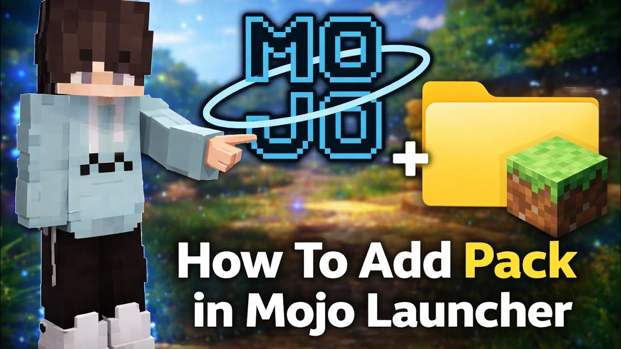 How to Add Pack in Mojo Launcher @AshishGaming-19 @VeilRunneryt @RKMC_GAMERZX2 