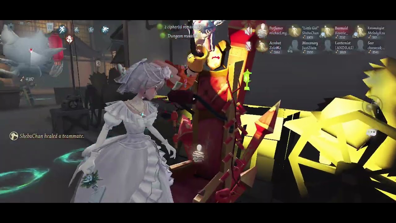 flopping as buffy in duo hunters identity V