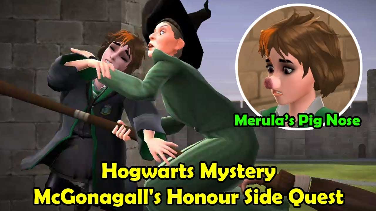 McGonagall's Honour Side Quest Harry Potter Hogwarts Mystery
