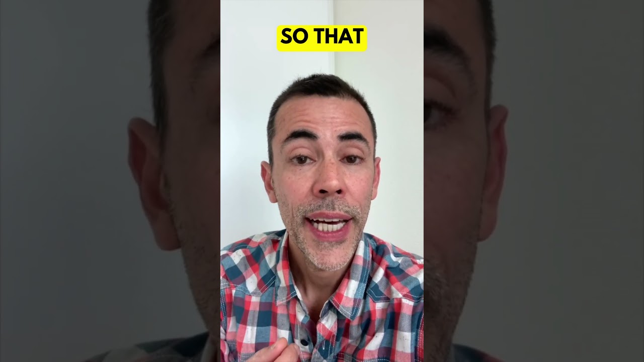SO or SO THAT?- Confusing English Words #shorts