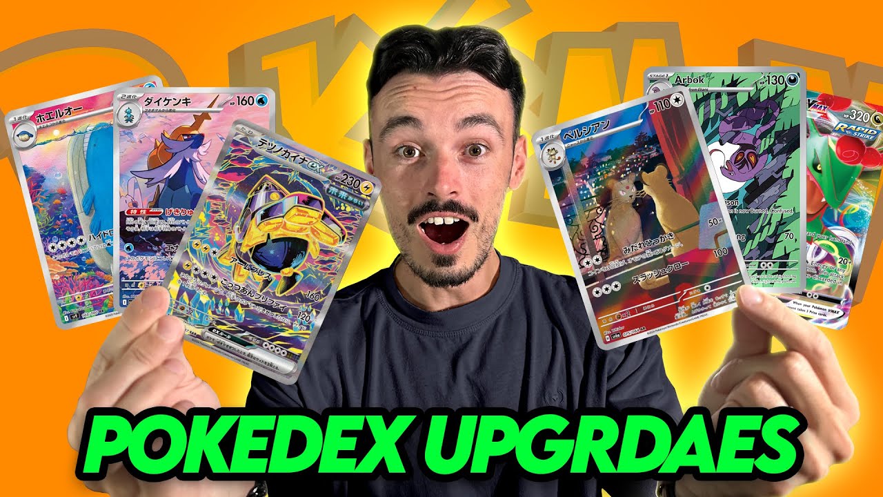 I Bought 30 Upgrades For The Pokedex Binder, From WhatNot