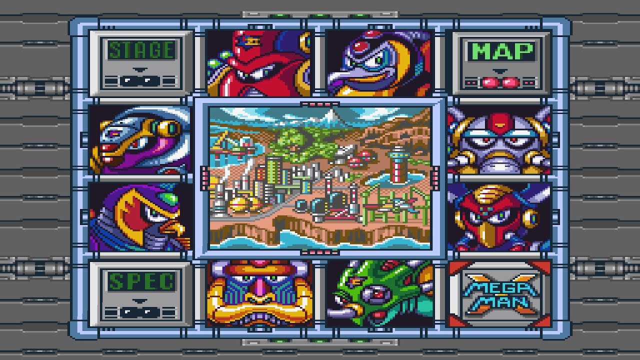 Mega Man X - All Mavericks (No Damage, Buster Only)